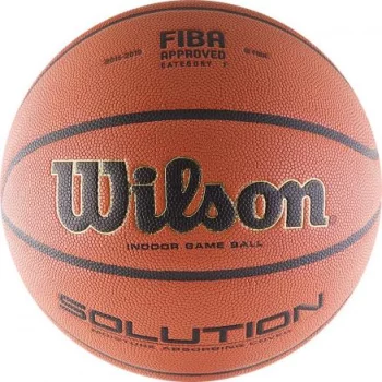 Баскетбольный мяч р7 Wilson Solution B0616X